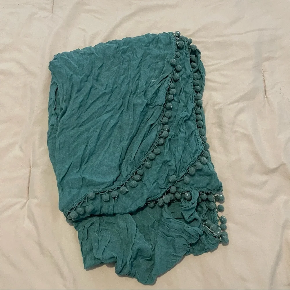 Scarf Bundle Lot – 12 Lightweight Scarves | Neutral, Teal & Patterned